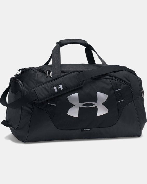UA Undeniable 3.0 Medium Duffle Bag in Black image number 6